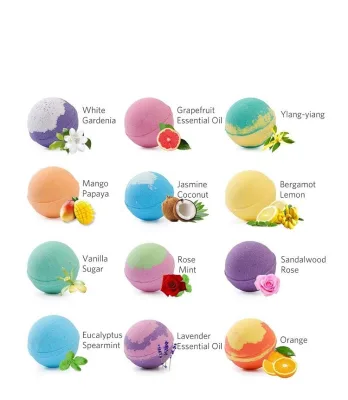 Private Label Bath Bombs - Essential Oils & Shea Butter, Soothing Aromatherapy