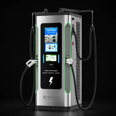 Bluesky CDZ-YE 22-Inch Commercial DC Fast Charging Station 60kW-240kW 380V GB/T CCS1 CCS2 Interface Floor-Mounted