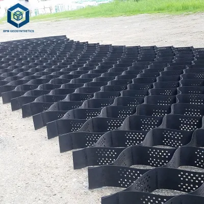Proven to Double Road Service Life UV Stabilized Geocell for Sand Subgrade Stabilization in Saudi