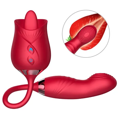 Rose Vibrator Plus Rose Shaped Fun Vibrating for Egg Clitoral Sucking Feature