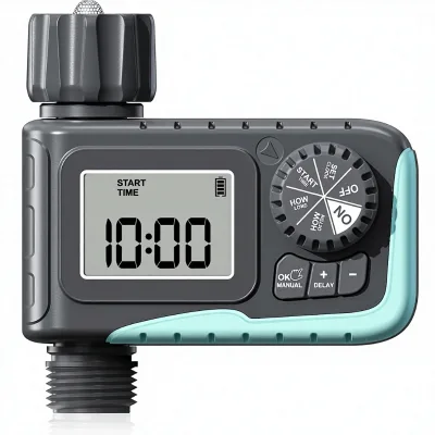 Digital Programmable Sprinkler Timer for Garden Hose Outdoor Soaker Hose Rain Delay/Manual/Automatic Watering System 1