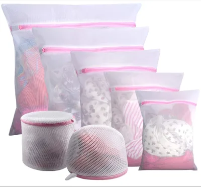 Good Design 7Pcs Mesh Laundry Bags Clothing Washing Bags for Laundry, Blouse, Bra, Hosiery, Stocking, Underwear, Lingerie