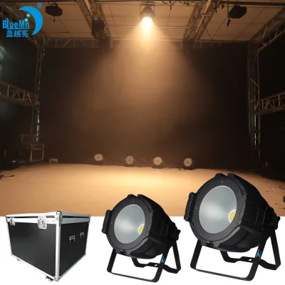 Bluemmon 100W 200W LED COB Strobe Light Cool White Warm White DMX512 Control Wedding Studio Broadcast Stage