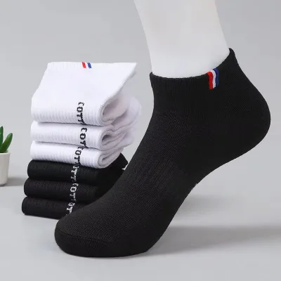 Premium High Quality Cotton Sporty No-Show Socks Breathable Comfortable Customizable Logo Anti-Bacterial socks
