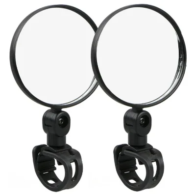 Bicycle Rearview Mirror Motorcycle Wide-angle Convex Mirror Rearview Mirror 360 Degree Adjustable