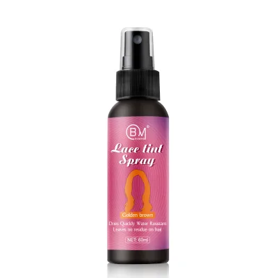 Custom Label No Residue Tint Spray Lace No Label Lace Tint Spray Set 3 Colors for Wigs