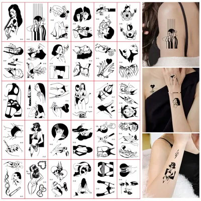 Chinese Factory OEM High Quality Printing Make Your Own Logo Design Body Temp Tattoos Custom