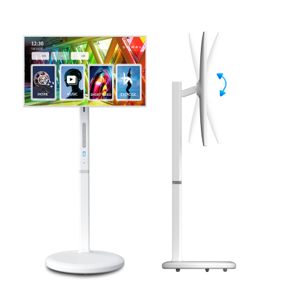 32 Portable Tv Rechargeable Portable Tv Wifi Touch Screen Monitor Tv Portable Avec Batterie