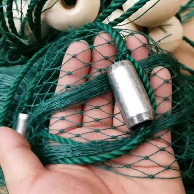 Galvanised Lead Sinker Free Lead Zinc Plated Fishing Net Pendant Sea Fishing Net Counterweight Factory Supply