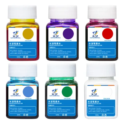 Disappearing Ink Fabric Marker Pen Colored Vanishing Water Erasable Pen for Quilting Sewing Dressmaking Creating Art