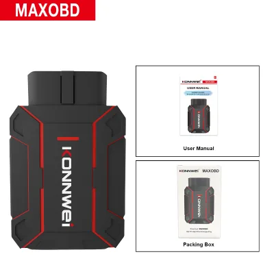 Full System Code Reader MAXOBD Bluetooth 5.2 Car All System OBD2 Scanner with IOS& Android Scanner Automotriz