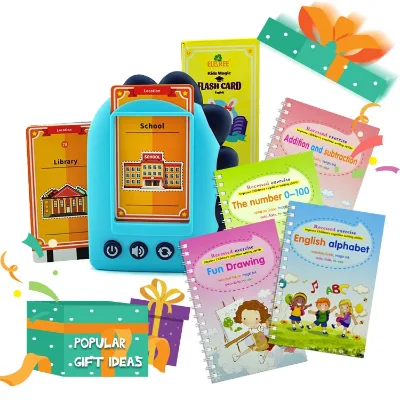 Ethiopian Children English Vocabulary Physics Learning Flash Cards for Kids Educational Addition