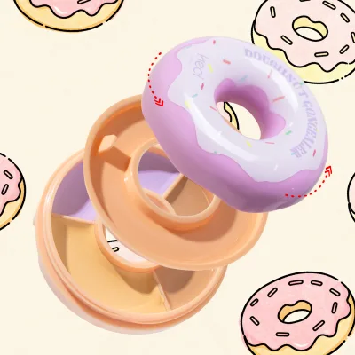 Low MOQ Fast Shipping Covering Dark Circles Fine Lines and Brightening Under Eye Area Wholesale Cute Donut Concealer