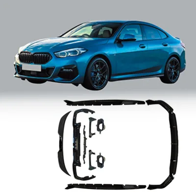 Srumdy High Performance Plastic Black Body Kits Front Lip Rear Diffuser Side Skirts and Spoiler for 2S F44 M-tech