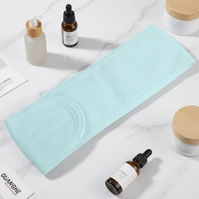 Private Label Wide Fabric Hair Wrap Wholesale Hotel Homestay Makeup Application Fringe Fix Custom Printed Carton Stock