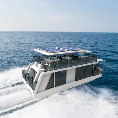 Water House Boat Prefab Houseboat Floating House Boat Floating Party Boat