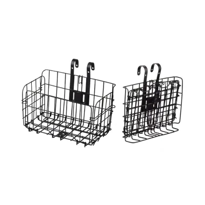 High Quality Recyclable Front Basket for Mountain Electric Bike Front Mount Rear Rack Frame Good Quality Cycling Accessories