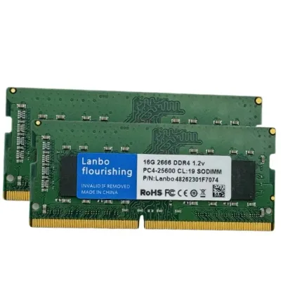 High-Speed 2666MHz/3200MHz DDR4 Gaming Memory RAM 8GB/16GB/32GB for Laptop in Stock