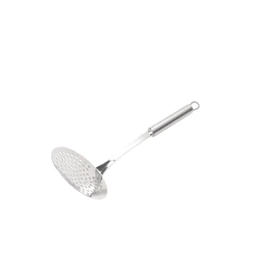 Premium Eco-Friendly Reusable 304 Stainless Steel Dishwasher Safe CE Certified Skimming Ladle