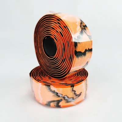 Anti-Slip Road Bike Handlebar Grip Tape Reflective PU Bar Wrap for Cycling Bicycle Mountain Gravel Bike OEM