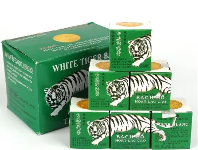 White Tiger Active Cream White tiger Balm for  Anti-motion Sickness  Low Back Pain Cervical Pain  Headache Toothache