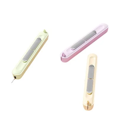 2025 New Plug-in Auto Needle Threader Seam Ripper Thread Remover Stretchable Sewing Seam Rippers Simple Style