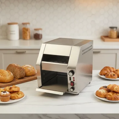 US Style Commercial Stainless Steel Toaster Oven 2000W 220-240V for Buffet