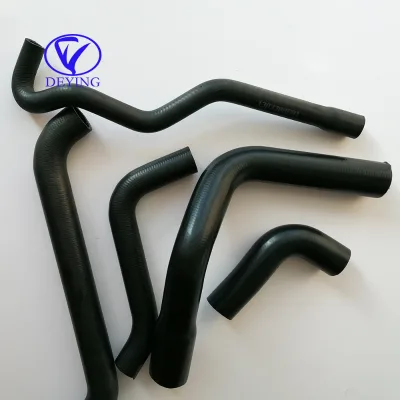 Hot sell car parts hose china smooth black epdm radiator cooling water hose connected auto engine rubber hose