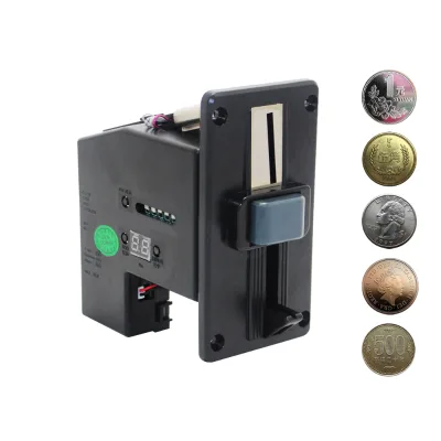 Multi-Currency Coin Acceptor with CPU-Grade Chip High Precision Coin Selector for Amusement Games