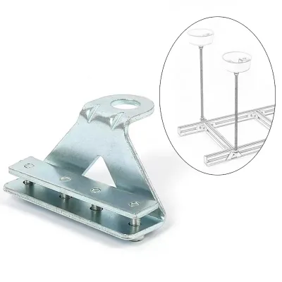Quick Shipment Galvanazied Triangular Z-shaped Hanger Bracket Aluminum Alloy Cable Ladder Accessories Ceiling Mount Fixing