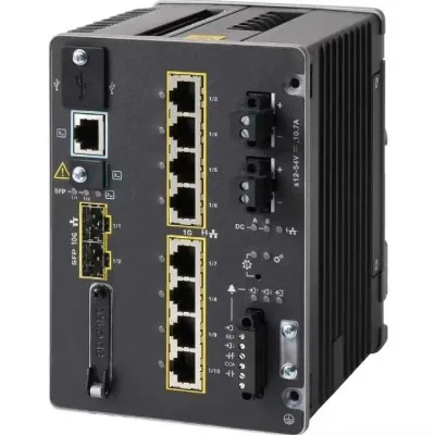 IE-3300-8T2S-E Catalyst IE3300 Rugged Switches Layer 3 Supported 8 Ports Manageable Ethernet Industrial Switch