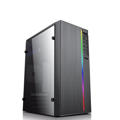 Desktop Computer Direct Vertical PC Parts Box Office Box Cabinet Computer case Atx Casing Cpu case Mouse Pc