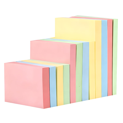 Hot Sale Sticky Note Pad Customized Inches Different Colors Sticky Notes Decorative Fancy Custom Logo Print Sticky Note