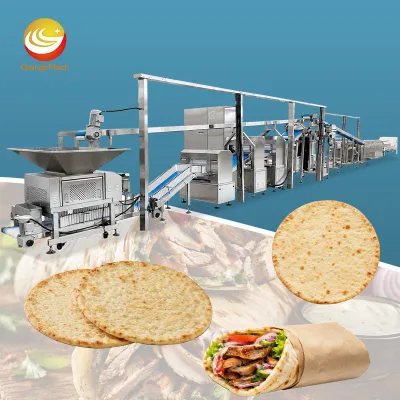 ORME Automatic Pita Bread Shawarma Maker Mini Square Tortilla Lavash Bread Make Machine Price