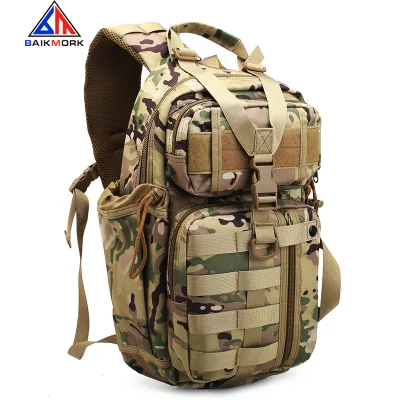 Free Sample EDC Rucksack Bag Shoulder Sling Backpack Molle Range Bag Everyday Carry Diaper Bag Day Pack Tactical Gear