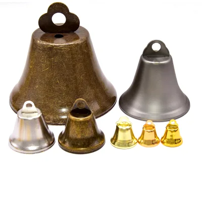 Vintage Christmas Bell Jingle Bell Decoration Metal Art 11mm to 200mm Christmas Bell