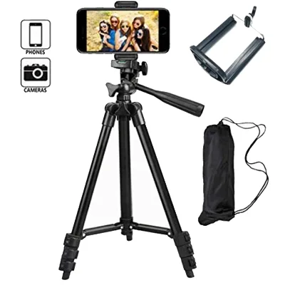 Hot 3366 690 880 998 Camera Tripod with Carry Bag Travel Aluminum Professional Photo Tripod Stand for DSLR Camera Ring Light