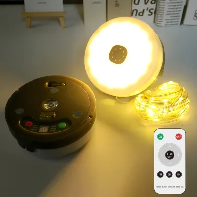 New Rechargeable Outdoor Lighting Camping Light Tape Measure Storage Camping String Tent Emergency Atmosphere Light