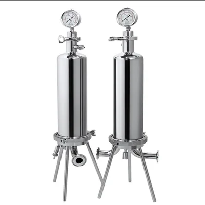 Competitive Sanitary Chemical Food Grade Stainless Steel Cartridge Strainer Water Filter Element Micro-Filter