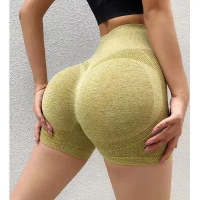 Breathable Peach Hip Yoga Shorts, Fitness Shorts, and Sports Shorts Are Suitable for Yoga and Fitness Activities