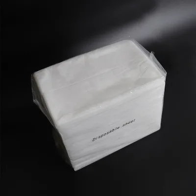 Hygienic Oilproof White Nonwoven 100 Pcs Massage Bed Sheet Disposable Bedsheet for Beauty Salon
