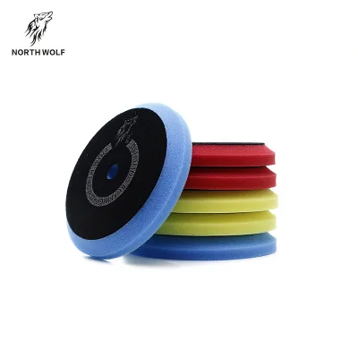 The Best Foam Car Scratch Repaire Buffing Kits North Wolf Right Angel Bevel Edge Cutting Disc Polishing Foam Pad 3 PACK