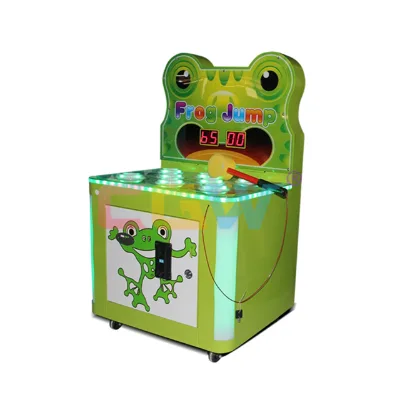 Funny Kids Arcade Machine Crazy Frog Hit Arcade Game Machine for Sale Kids Hammer Game Interactive Amusement Equipment