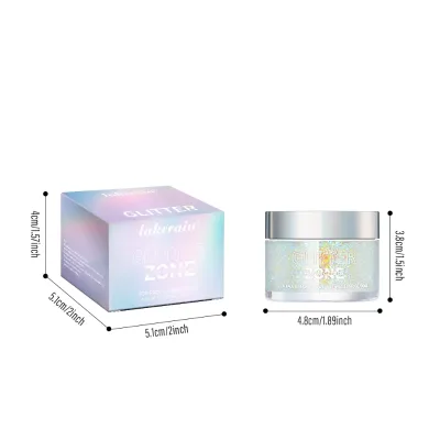 Lakerain Colorful Flash Gel Cross-border Eye Face Highlight Sequin Gel Body Highlight Gel