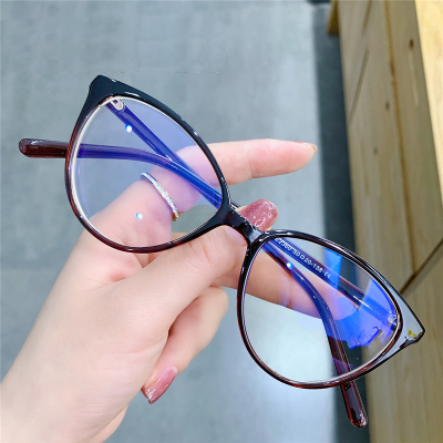 New Cat Eye Blue Light Blocking Computer Glasses Fashion Anti Blue Optical Eyeglasses Frames Reading Glasses