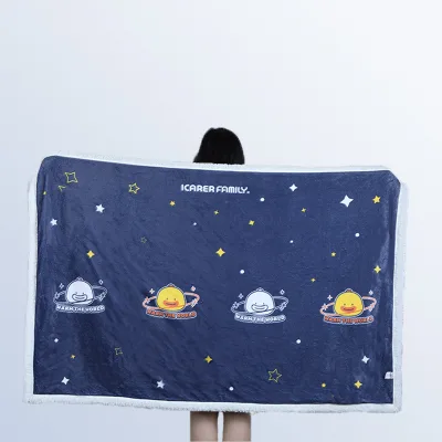 100% Polyester Blankets Fluffy Fuzzy Fleece Blanket