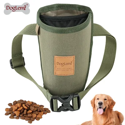 Pet Training Fanny Pack Dog Snack Walking Waist Bag Treat Tote Hands-Free Dog Training Pouch