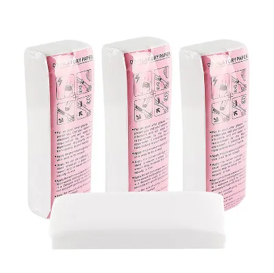 100 200 Pcs Hair Removal Epilation Wax Paper Strips for Face