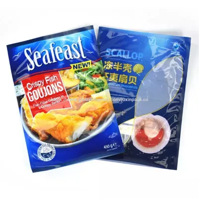 Aluminum Foil Bag Food Packaging Bag, Custom Printed 3 Side Seal Bag, Biodegradable Plastic Bag