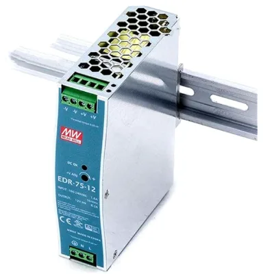 Industrial Power Supply EDR-75-12V 6.3A Switch Power Supply 12V Output Rail Power Supply with Original and New